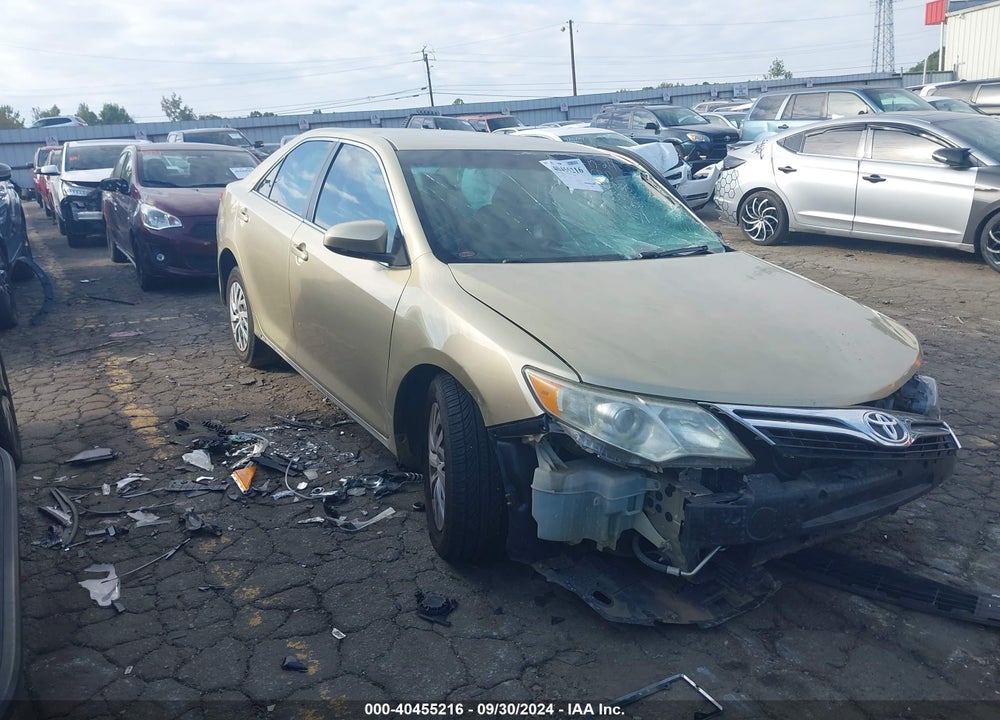 2012 TOYOTA CAMRY LE VIN: 4T4BF1FK1CR268351