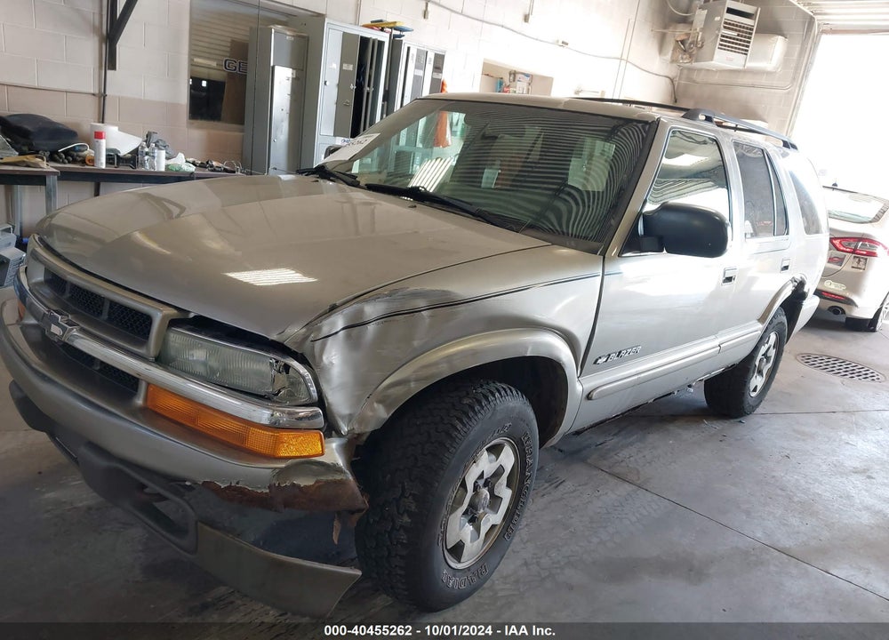 2004 CHEVROLET BLAZER LS VIN: 1GNDT13X14K113545