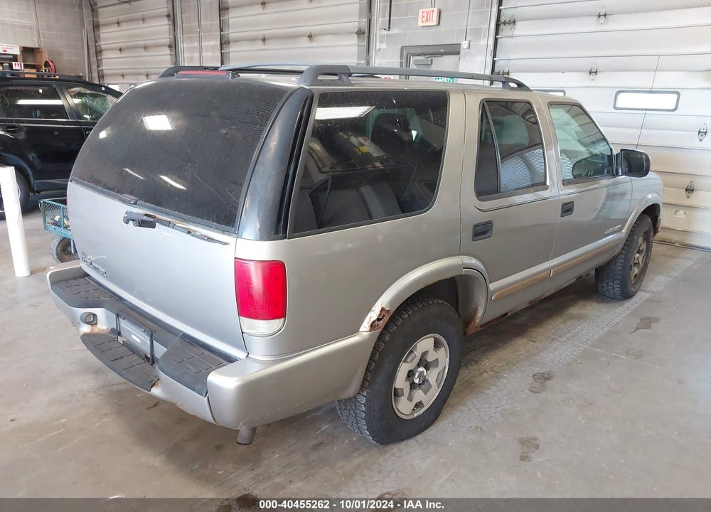 2004 CHEVROLET BLAZER LS VIN: 1GNDT13X14K113545