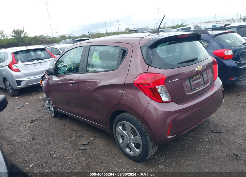 2020 CHEVROLET SPARK FWD LS AUTOMATIC VIN: KL8CB6SA6LC458914