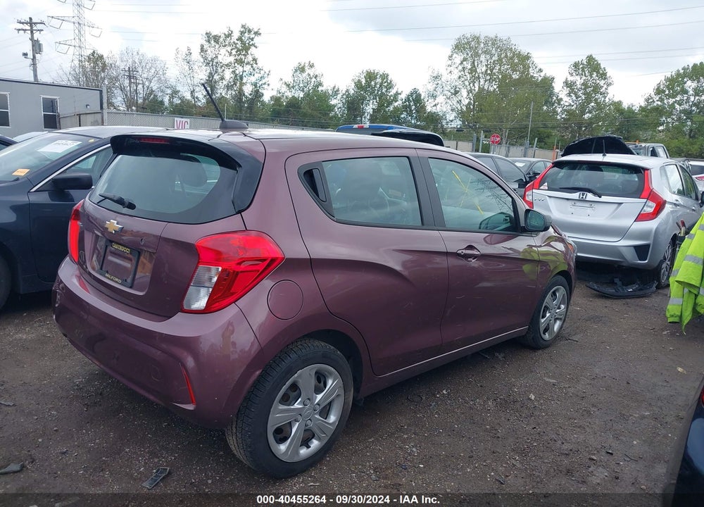 2020 CHEVROLET SPARK FWD LS AUTOMATIC VIN: KL8CB6SA6LC458914