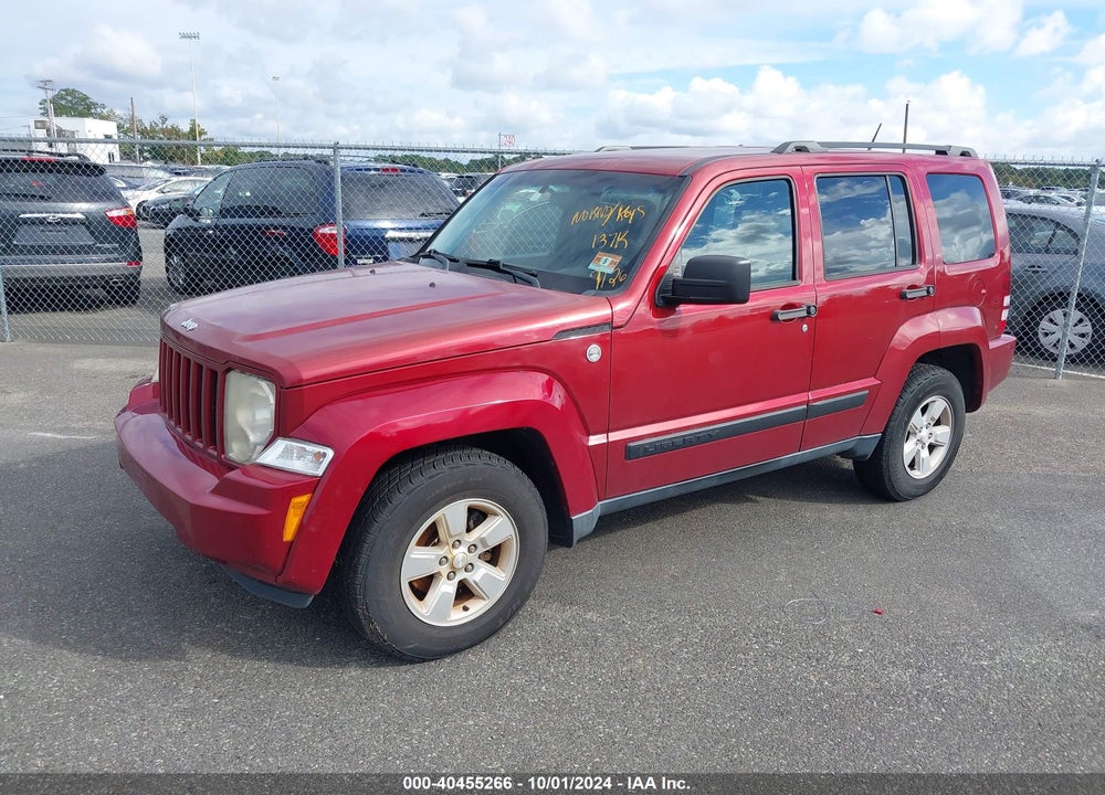 2012 JEEP LIBERTY SPORT VIN: 1C4PJMAK3CW155520