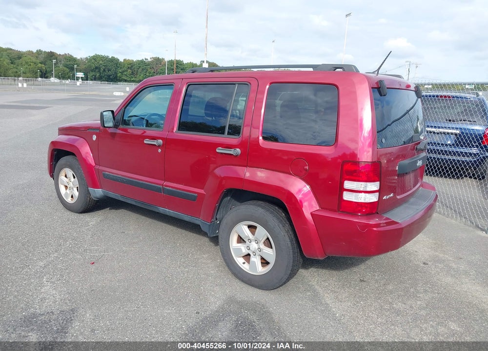 2012 JEEP LIBERTY SPORT VIN: 1C4PJMAK3CW155520