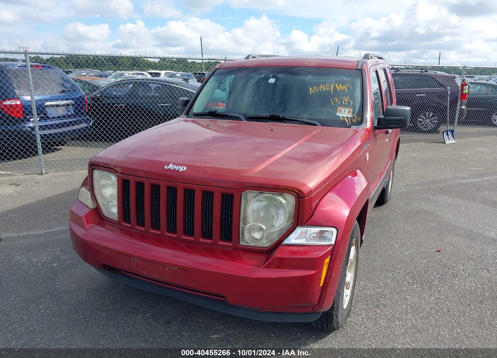 2012 JEEP LIBERTY SPORT VIN: 1C4PJMAK3CW155520