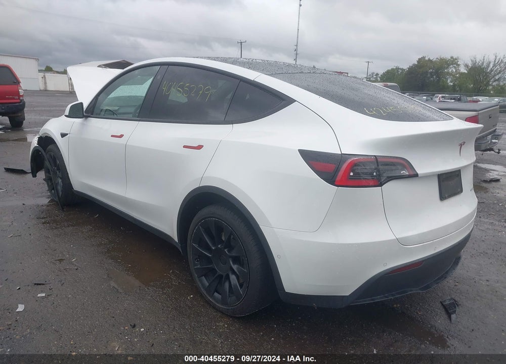 2021 TESLA MODEL Y LONG RANGE DUAL MOTOR ALL-WHEEL DRIVE VIN: 5YJYGDEEXMF076973