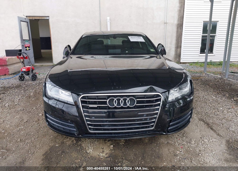 2012 AUDI A7 PREMIUM VIN: WAUYGAFC9CN092171