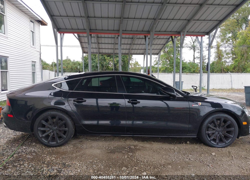 2012 AUDI A7 PREMIUM VIN: WAUYGAFC9CN092171