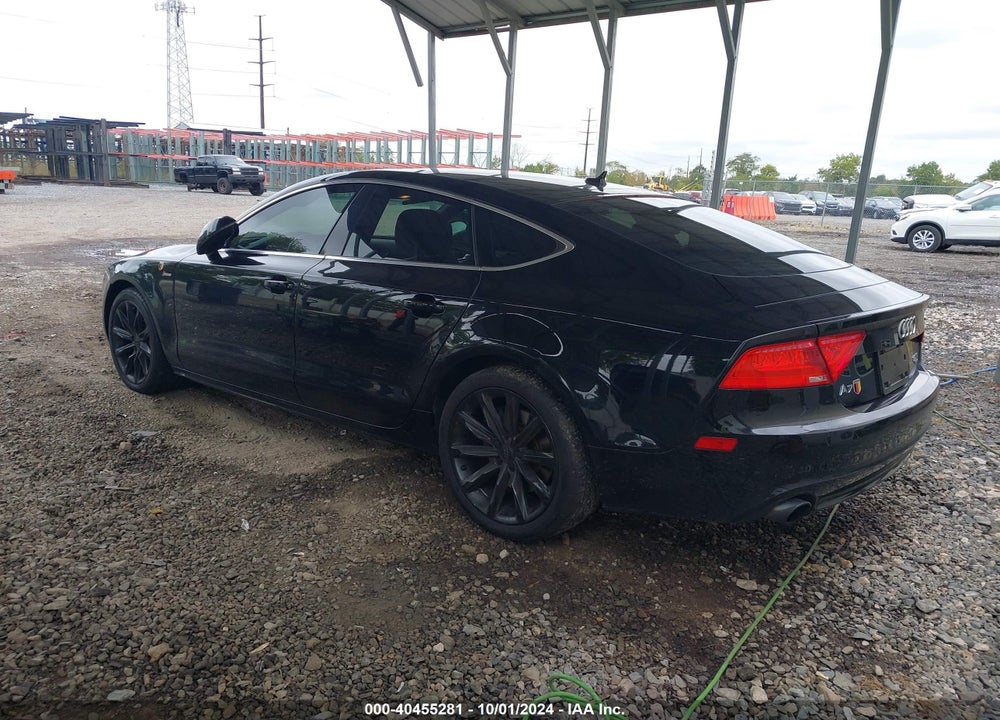 2012 AUDI A7 PREMIUM VIN: WAUYGAFC9CN092171