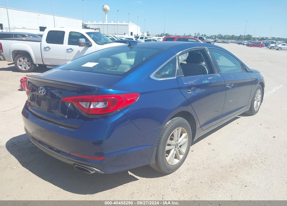2015 HYUNDAI SONATA SE VIN: 5NPE24AF6FH157974