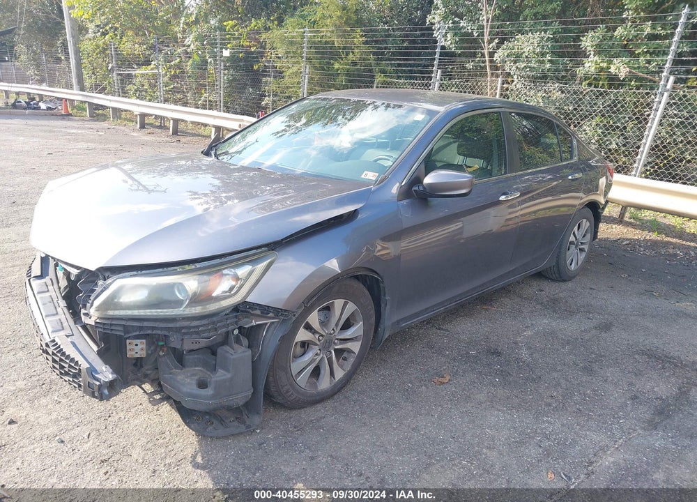 2014 HONDA ACCORD LX VIN: 1HGCR2F39EA012599