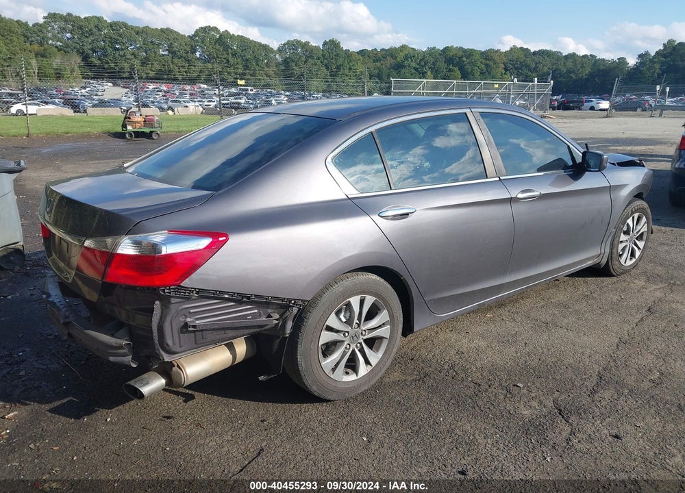 2014 HONDA ACCORD LX VIN: 1HGCR2F39EA012599
