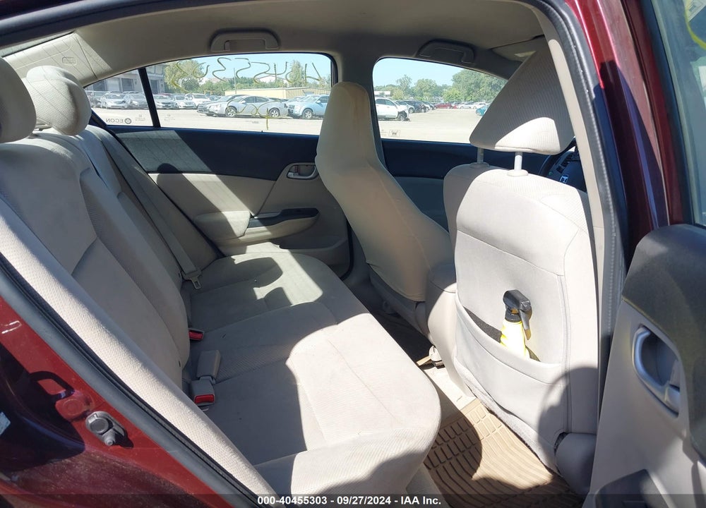 2012 HONDA CIVIC LX VIN: 19XFB2F5XCE070717