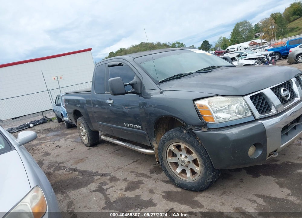 2006 NISSAN TITAN SE VIN: 1N6BA06B06N575366