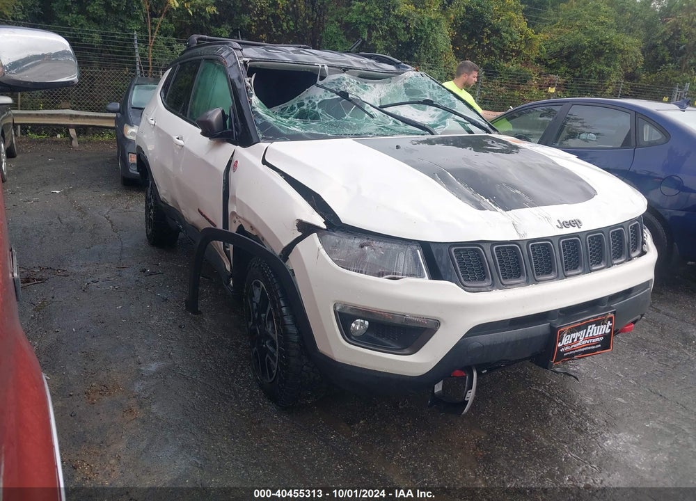 2019 JEEP COMPASS TRAILHAWK 4X4 VIN: 3C4NJDDB8KT722103