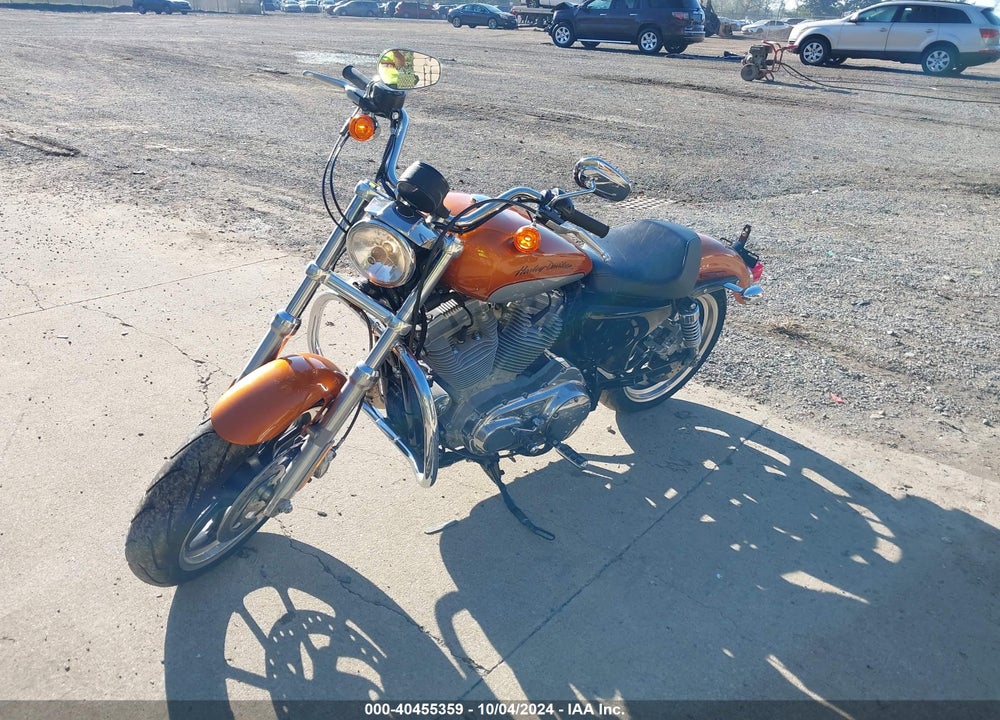 2014 HARLEY-DAVIDSON XL883 SUPERLOW VIN: 1HD4CR214EC405575
