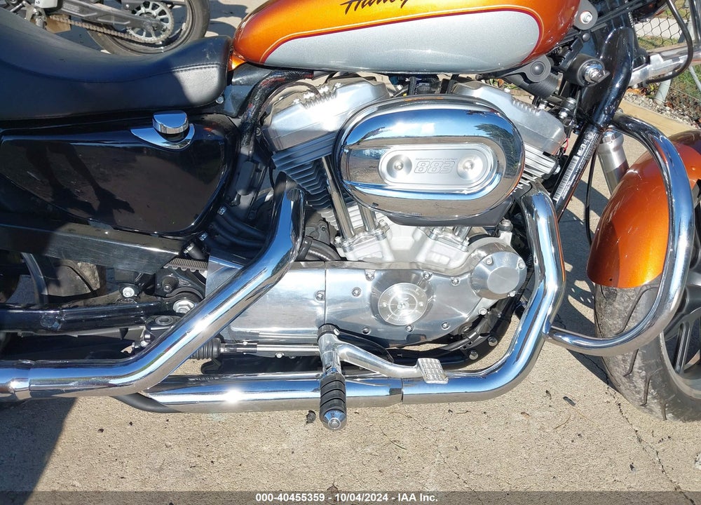 2014 HARLEY-DAVIDSON XL883 SUPERLOW VIN: 1HD4CR214EC405575