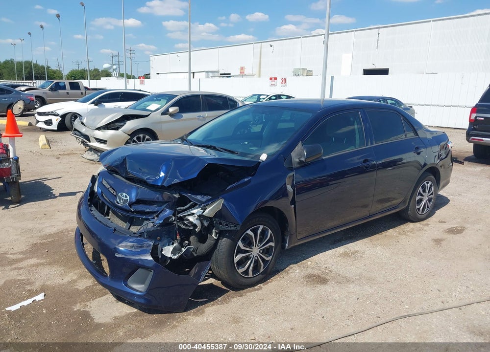 2013 TOYOTA COROLLA L VIN: 2T1BU4EE2DC115316