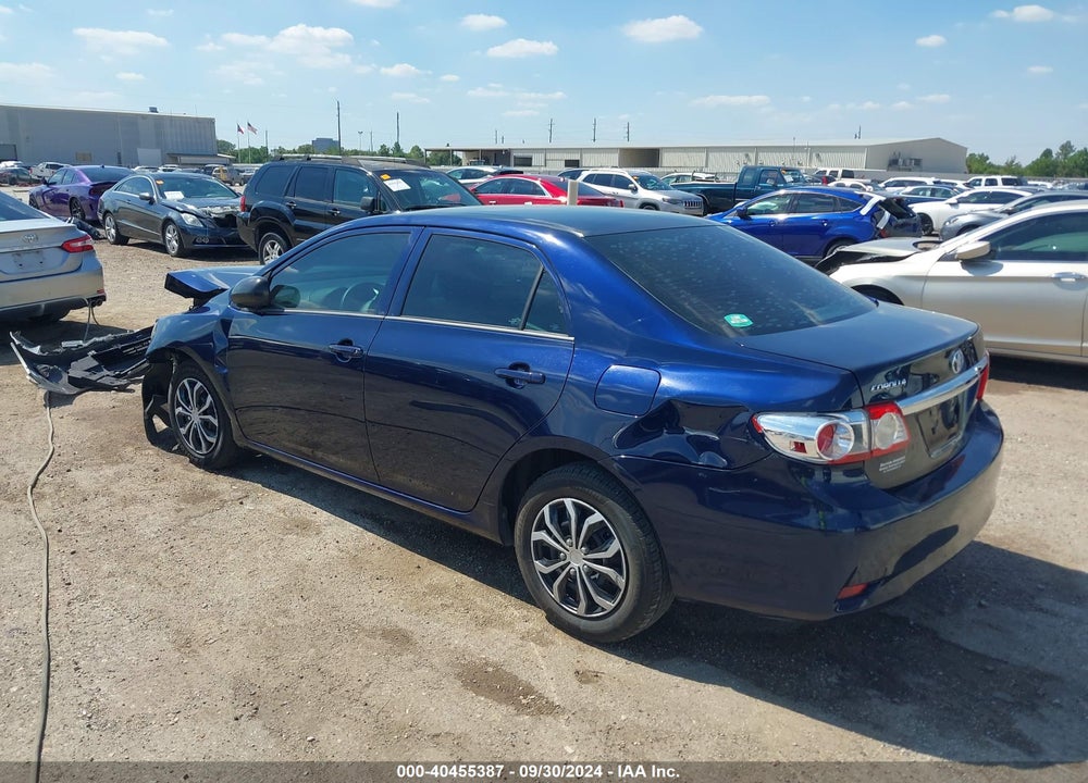 2013 TOYOTA COROLLA L VIN: 2T1BU4EE2DC115316