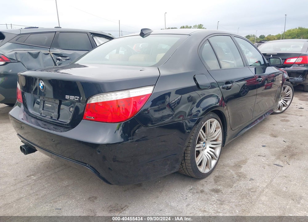 2008 BMW 550I VIN: WBANW53518CT53850