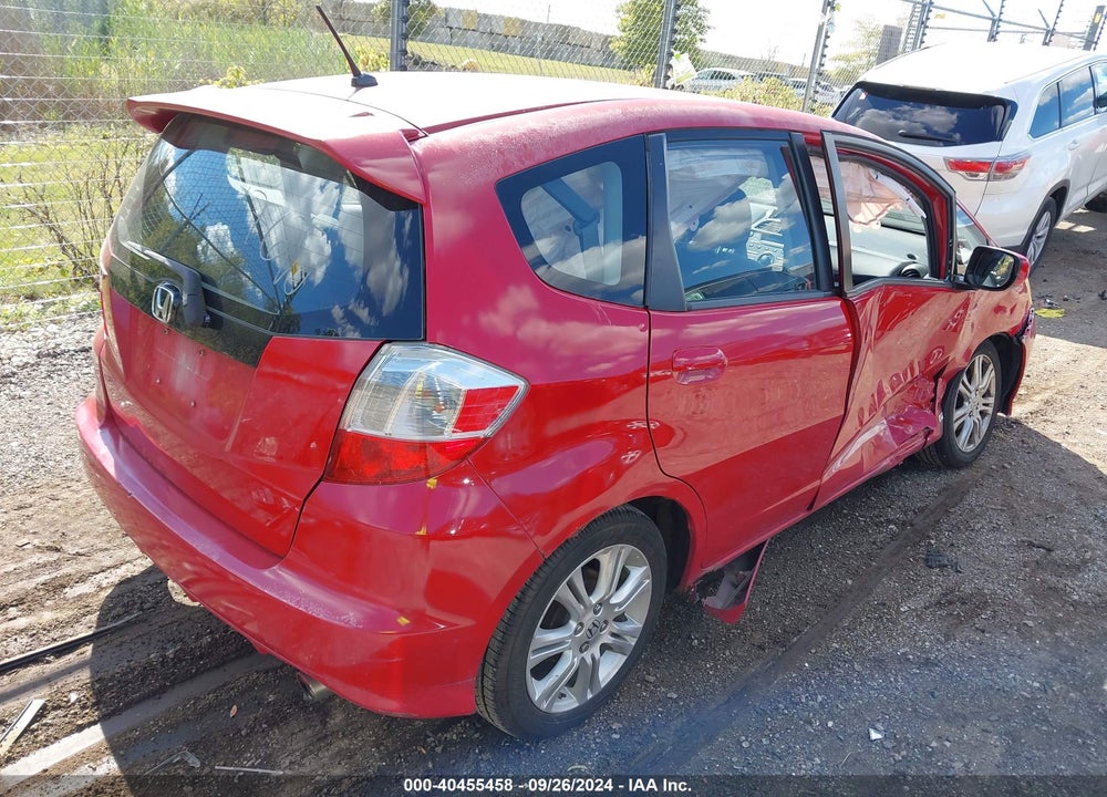 2009 HONDA FIT SPORT VIN: JHMGE88479S053249