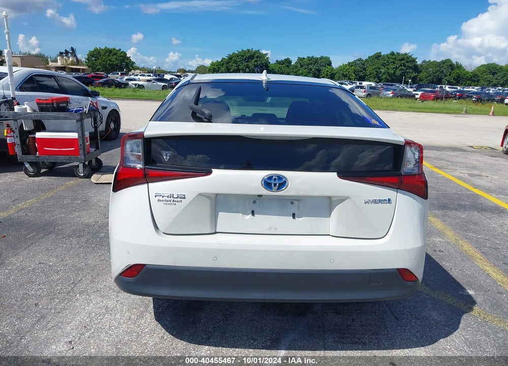 2019 TOYOTA PRIUS LE VIN: JTDKARFU3K3095630