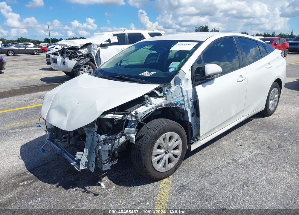 2019 TOYOTA PRIUS LE VIN: JTDKARFU3K3095630
