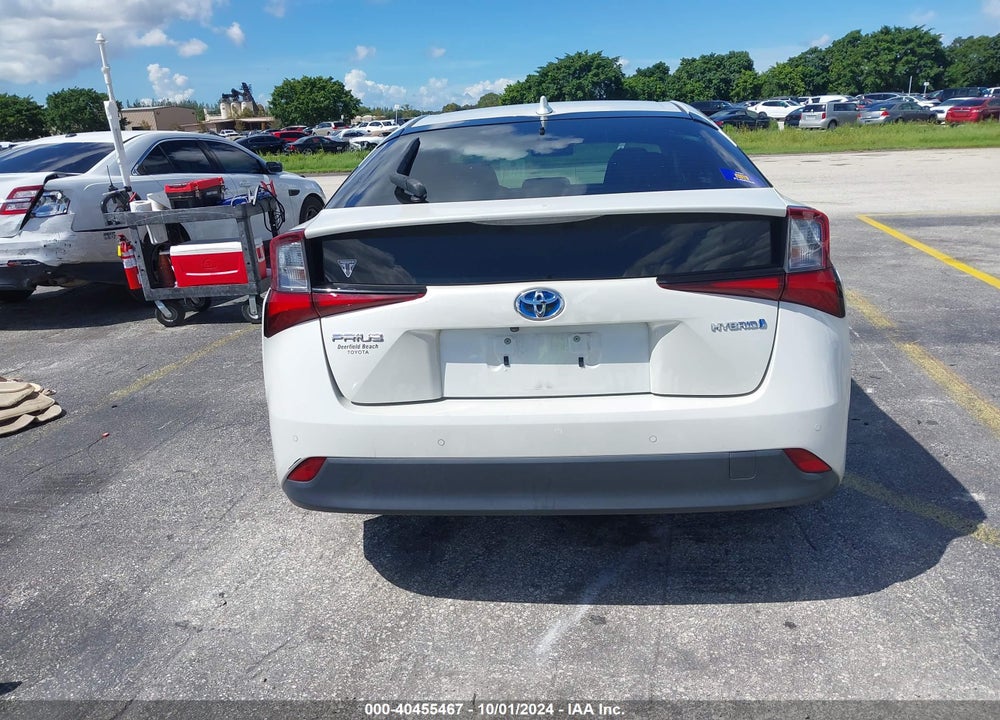 2019 TOYOTA PRIUS LE VIN: JTDKARFU3K3095630