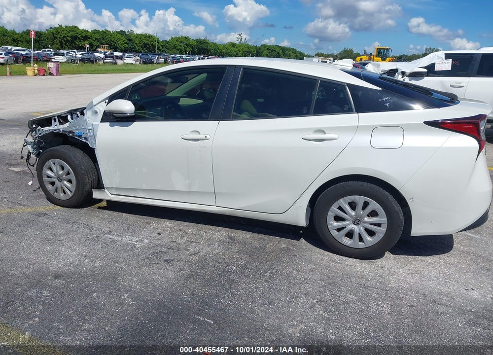 2019 TOYOTA PRIUS LE VIN: JTDKARFU3K3095630