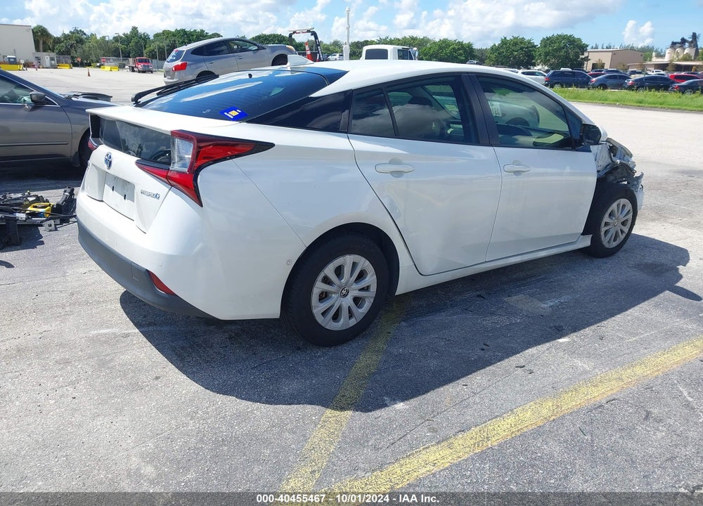 2019 TOYOTA PRIUS LE VIN: JTDKARFU3K3095630