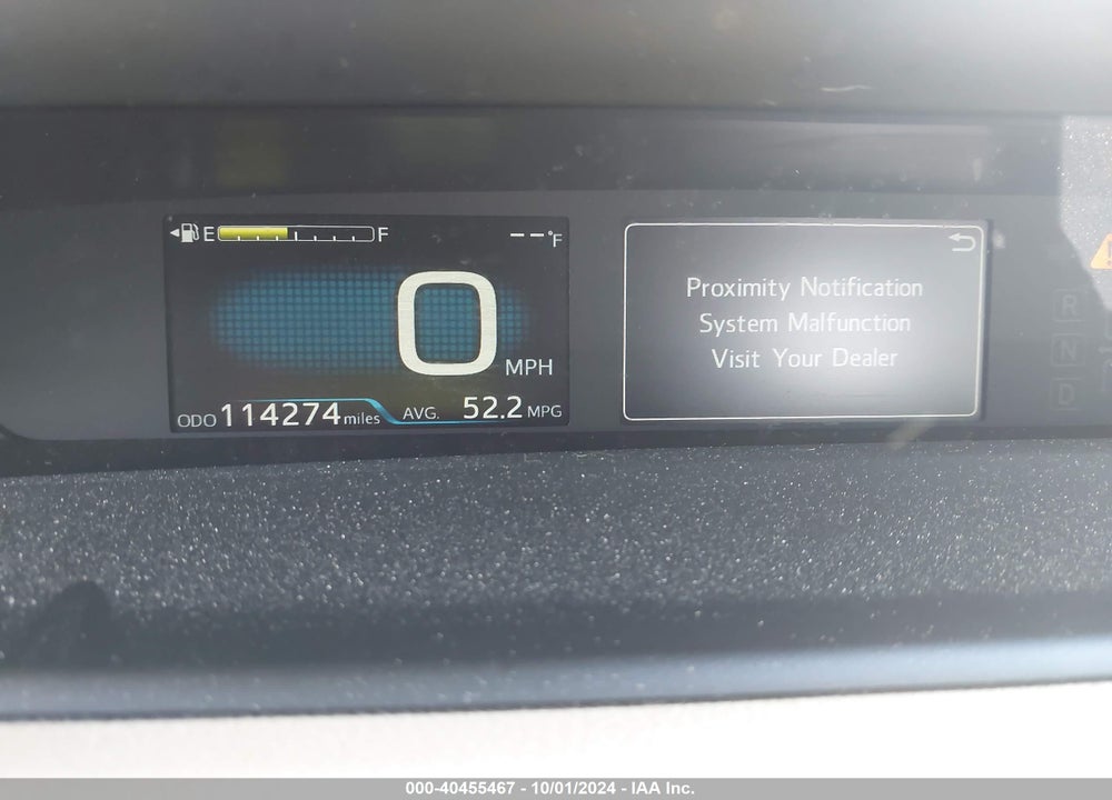 2019 TOYOTA PRIUS LE VIN: JTDKARFU3K3095630