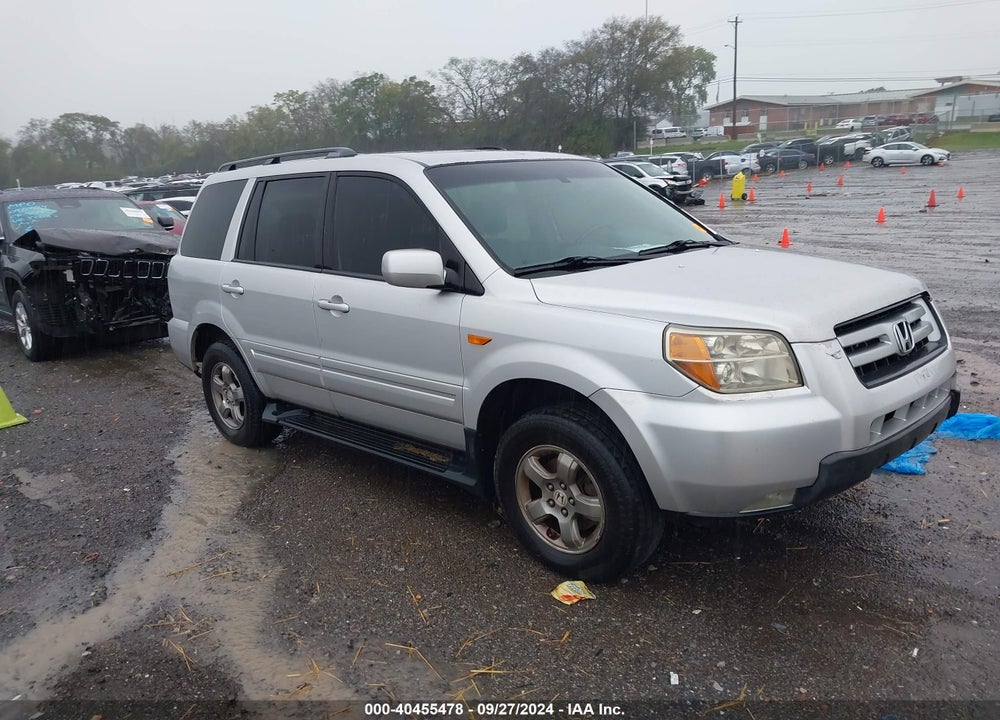 2008 HONDA PILOT EX-L VIN: 5FNYF18608B056260