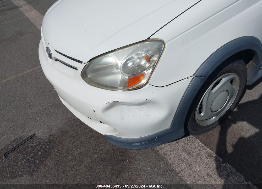 2003 TOYOTA ECHO VIN: JTDBT123635037624