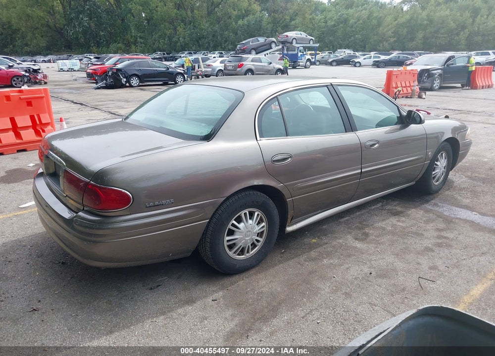 2002 BUICK LESABRE CUSTOM VIN: 1G4HP54K72U202607
