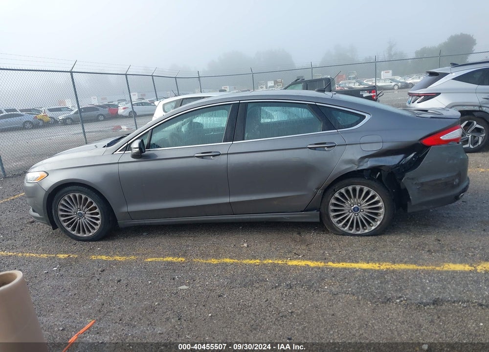 2013 FORD FUSION TITANIUM VIN: 3FA6P0K9XDR377223