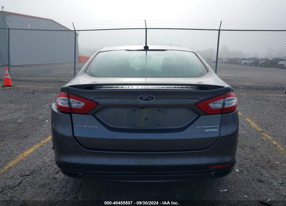 2013 FORD FUSION TITANIUM VIN: 3FA6P0K9XDR377223
