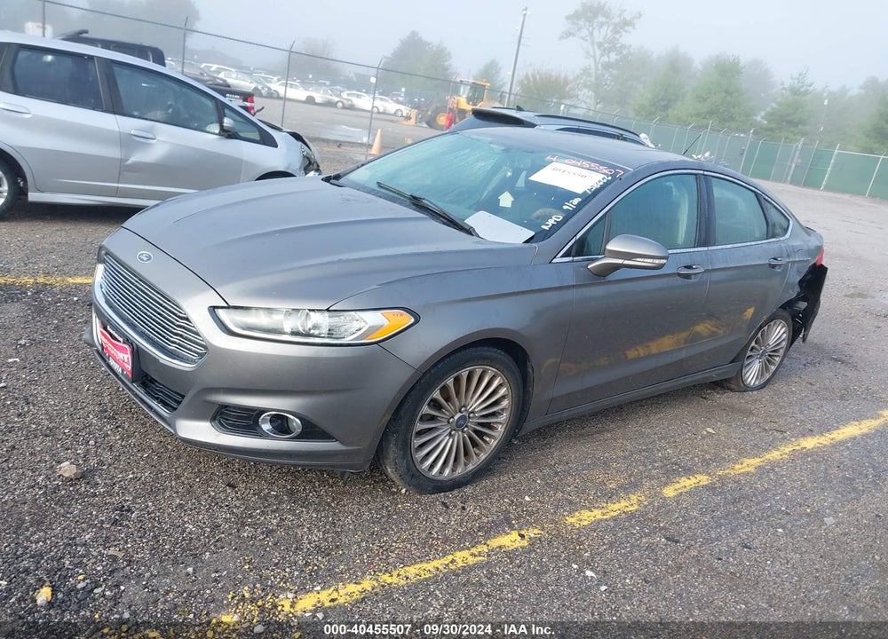 2013 FORD FUSION TITANIUM VIN: 3FA6P0K9XDR377223