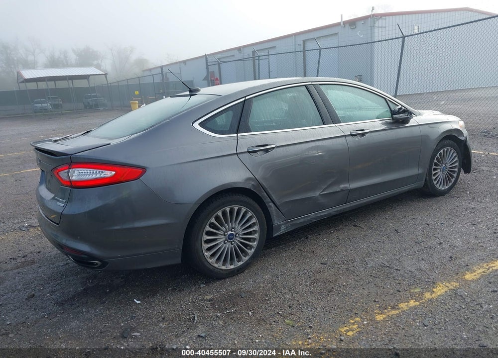 2013 FORD FUSION TITANIUM VIN: 3FA6P0K9XDR377223