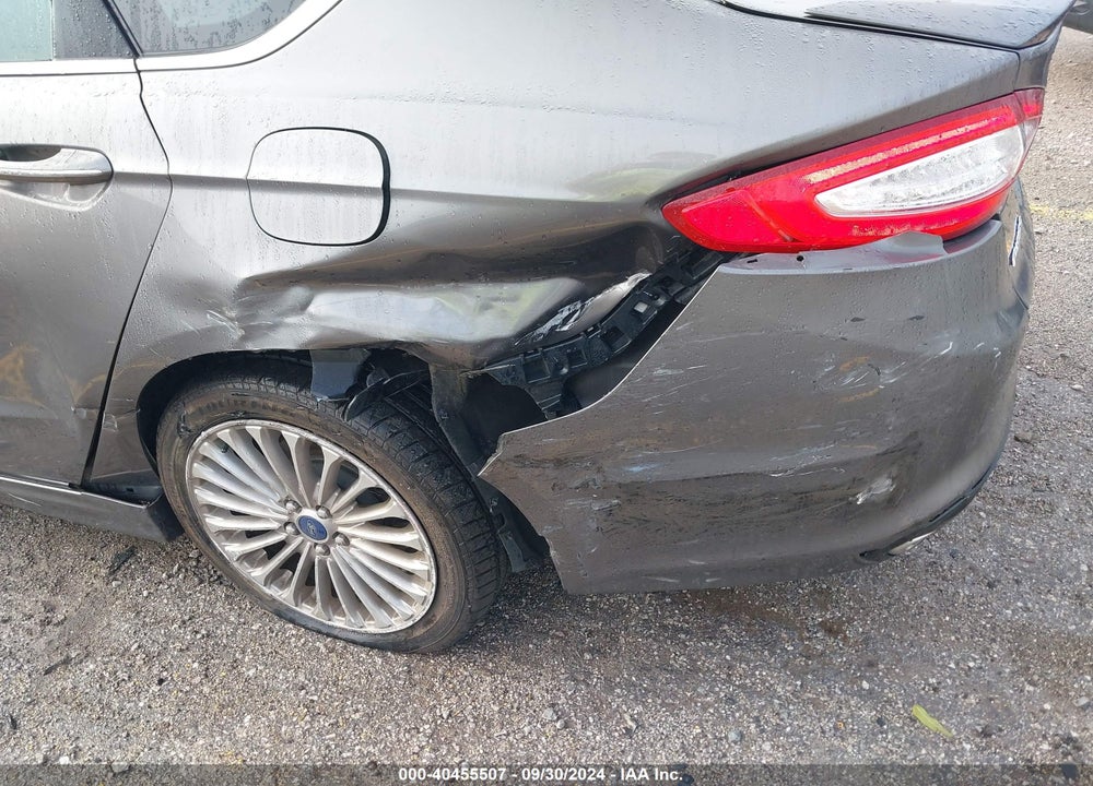 2013 FORD FUSION TITANIUM VIN: 3FA6P0K9XDR377223