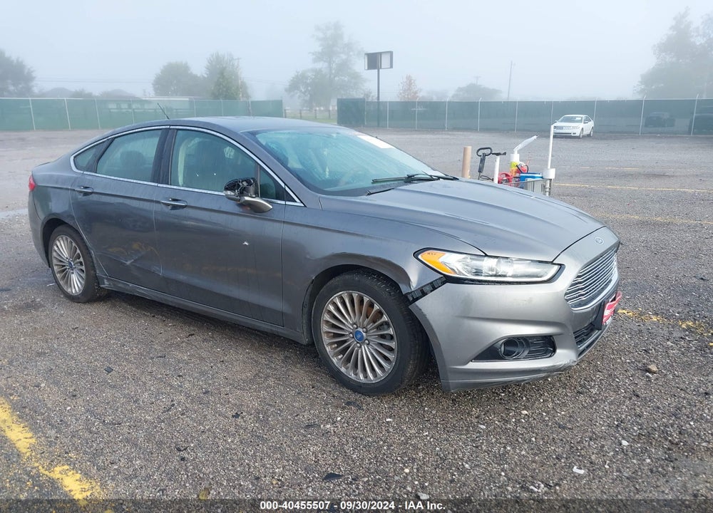 2013 FORD FUSION TITANIUM VIN: 3FA6P0K9XDR377223