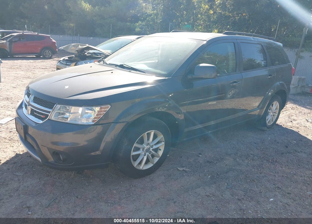 2016 DODGE JOURNEY SXT VIN: 3C4PDDBG8GT172956