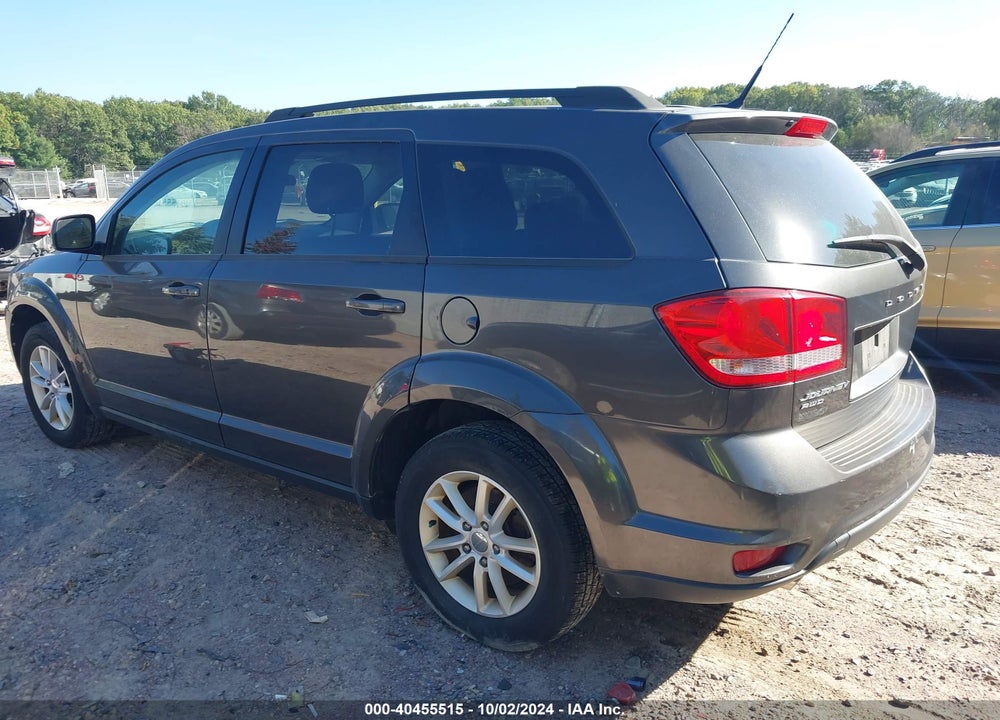 2016 DODGE JOURNEY SXT VIN: 3C4PDDBG8GT172956