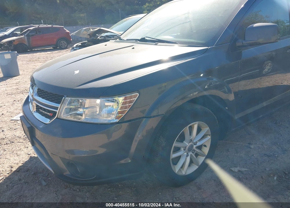 2016 DODGE JOURNEY SXT VIN: 3C4PDDBG8GT172956