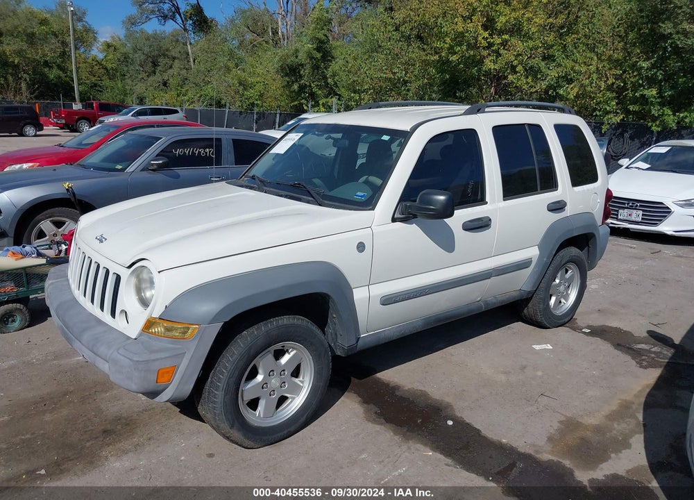 2006 JEEP LIBERTY SPORT VIN: 1J4GL48K16W118450