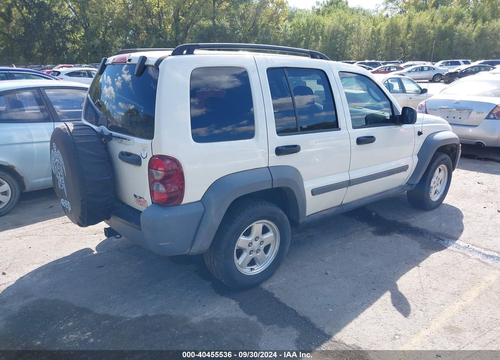 2006 JEEP LIBERTY SPORT VIN: 1J4GL48K16W118450