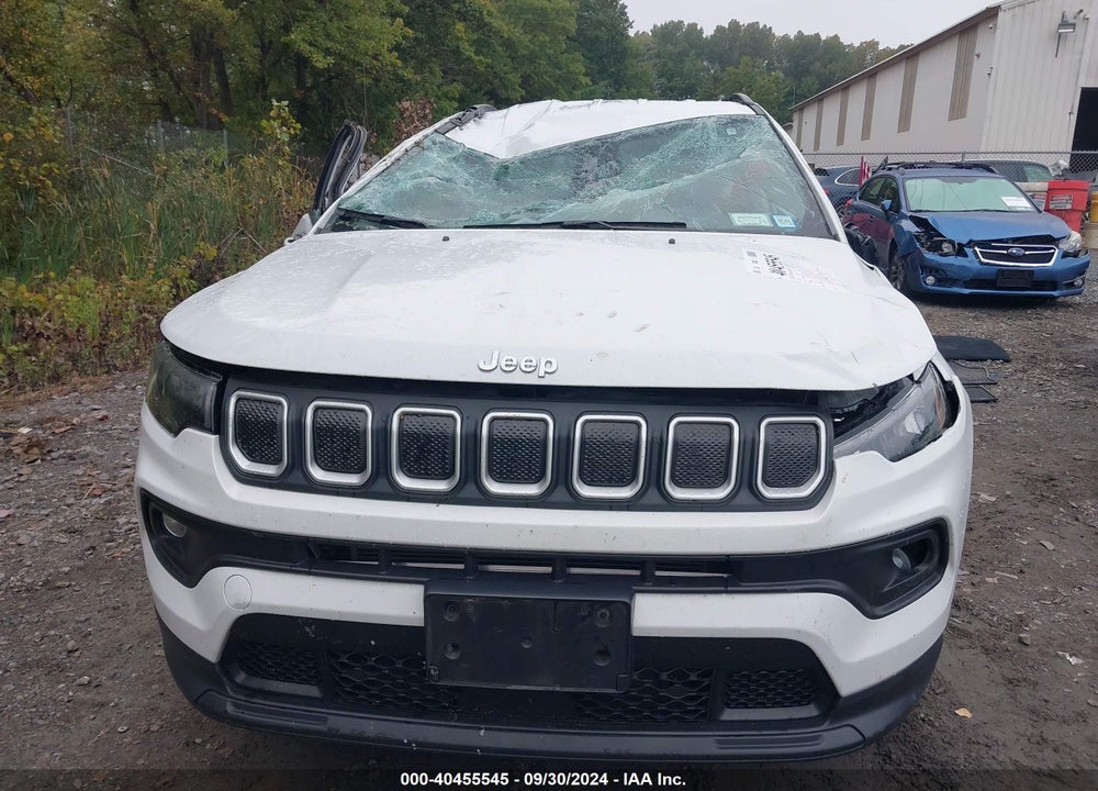 2022 JEEP COMPASS LATITUDE 4X4 VIN: 3C4NJDBB6NT152562