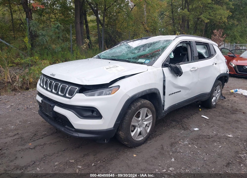 2022 JEEP COMPASS LATITUDE 4X4 VIN: 3C4NJDBB6NT152562