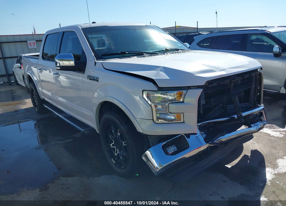2016 FORD F-150 LARIAT VIN: 1FTEW1CF7GKE10853