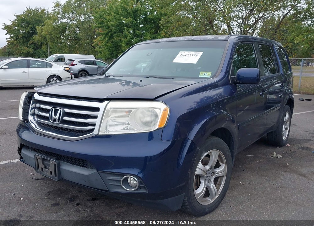 2013 HONDA PILOT EX VIN: 5FNYF4H49DB007293