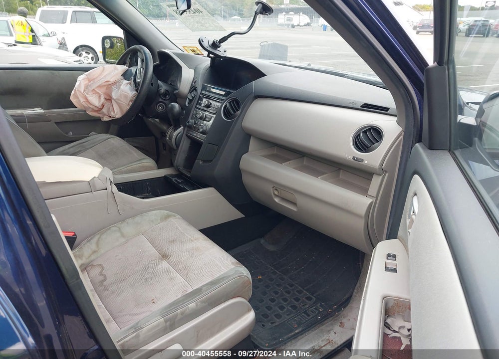 2013 HONDA PILOT EX VIN: 5FNYF4H49DB007293