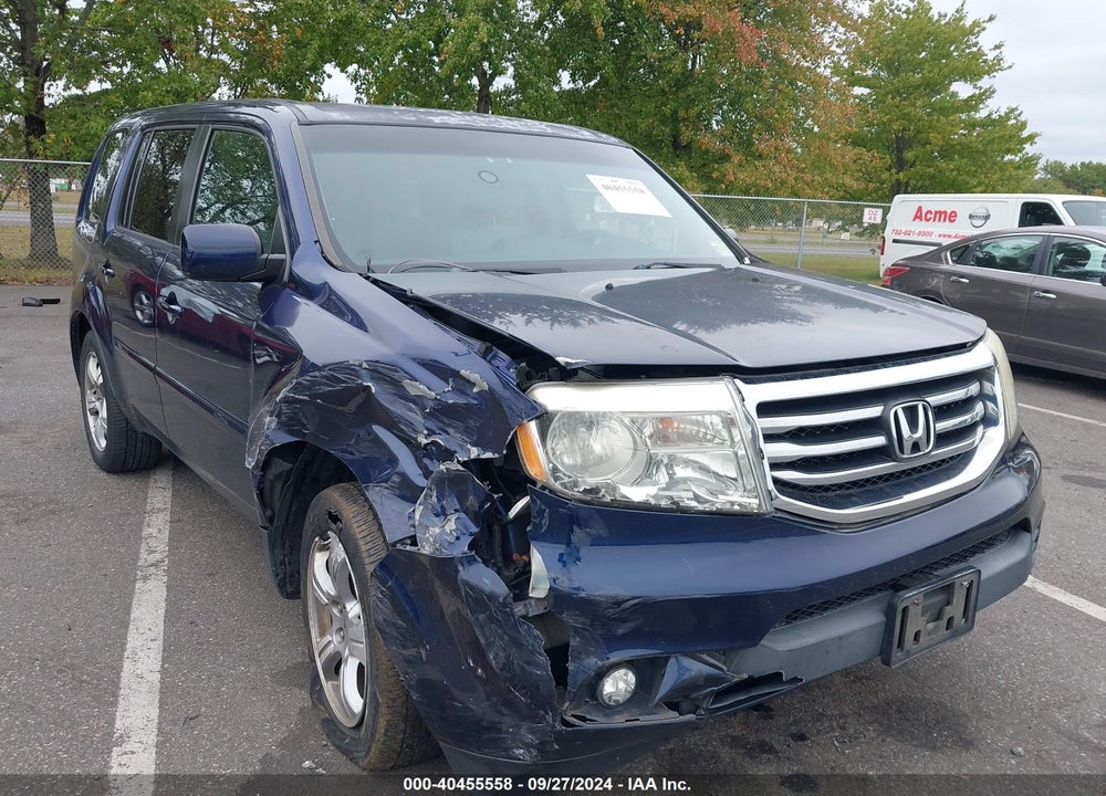 2013 HONDA PILOT EX VIN: 5FNYF4H49DB007293